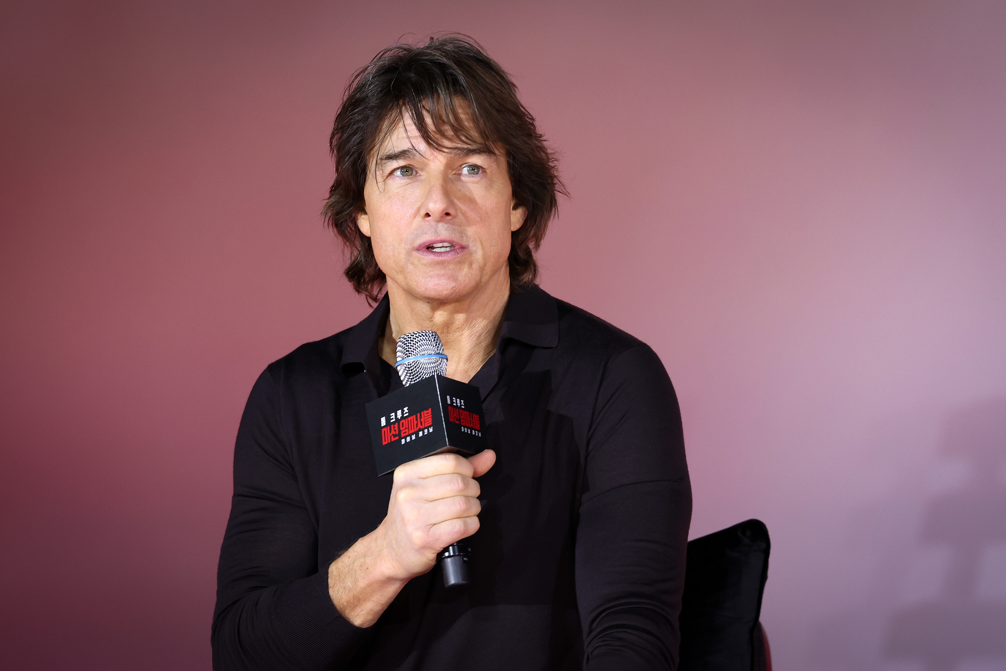 Tom Cruise attends the "Mission: Impossible - The Final Reckoning" Korea press conference