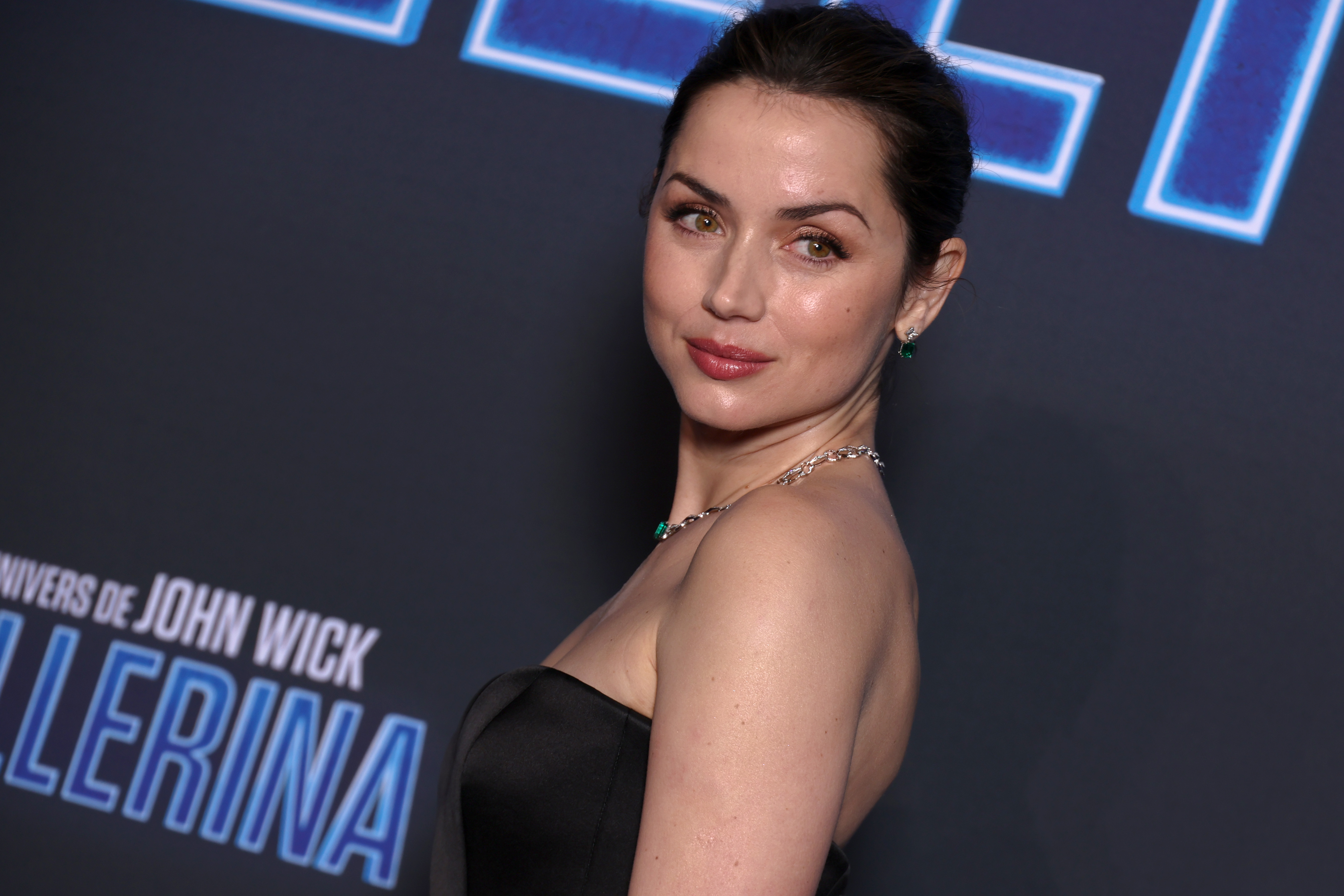 Ana de Armas attends the 'Ballerina' Premiere