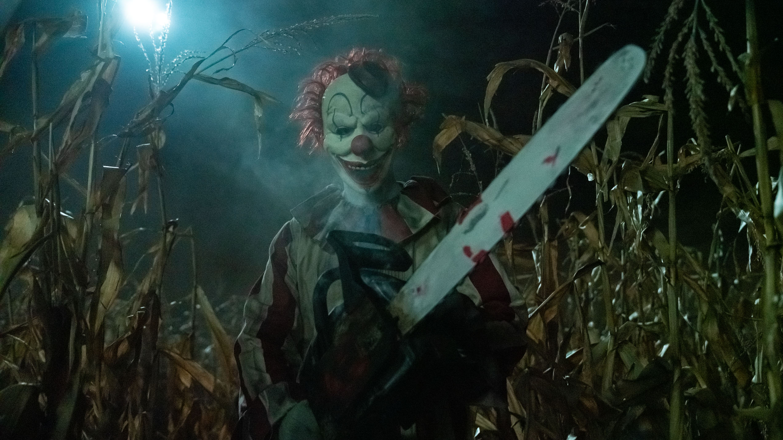 'Clown in a Cornfield'