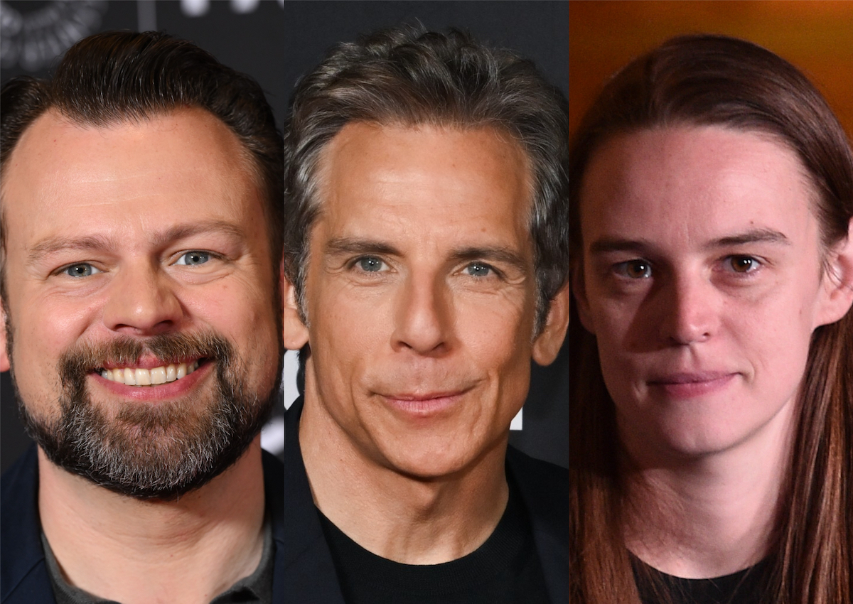 Dan Erickson, Ben Stiller, and Jessica Lee Gagné