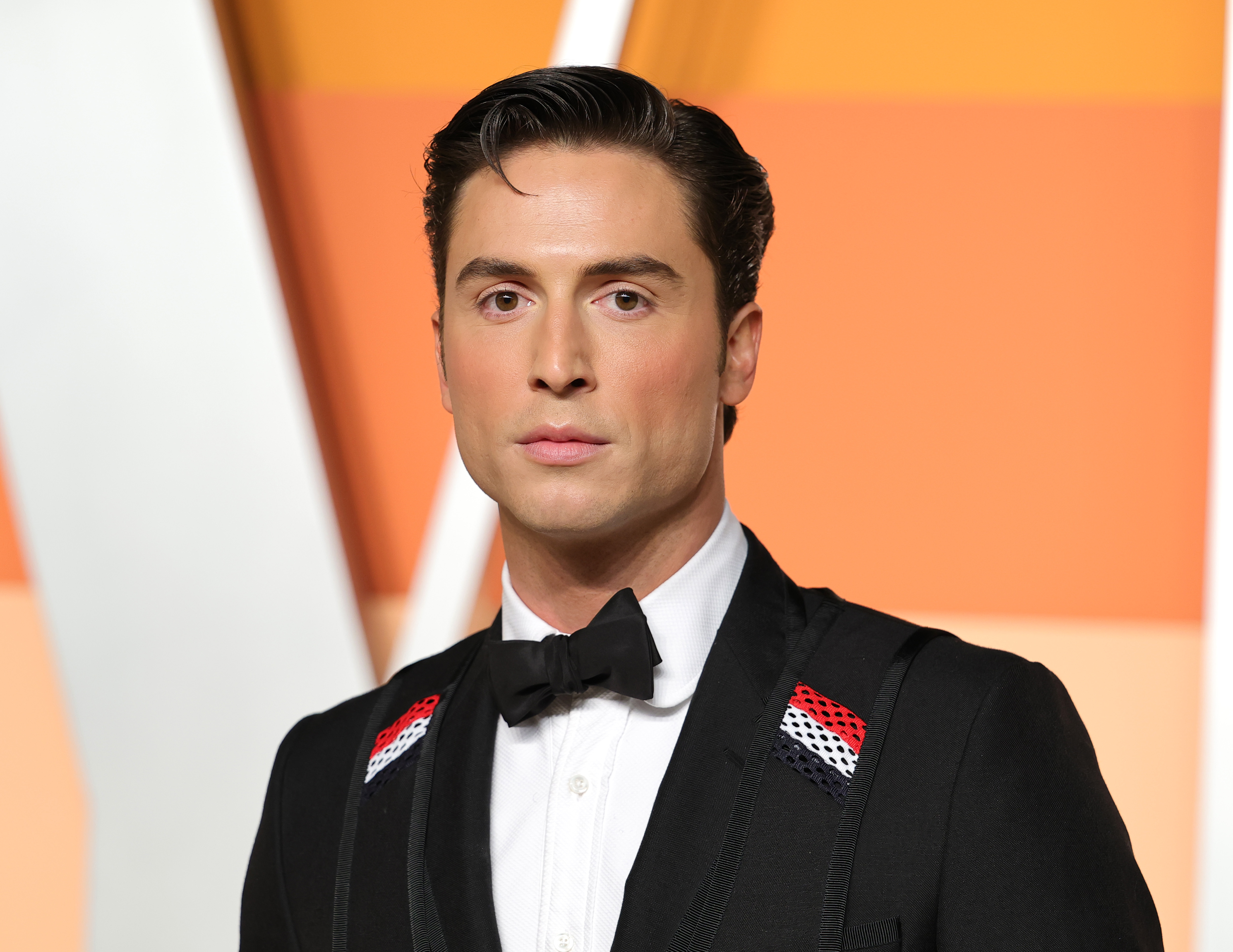 BEVERLY HILLS, CALIFORNIA - MARCH 02: Benito Skinner attends the 2025 Vanity Fair Oscar Party Hosted By Radhika Jones at Wallis Annenberg Center for the Performing Arts on March 02, 2025 in Beverly Hills, California. (Photo by Dia Dipasupil/FilmMagic)