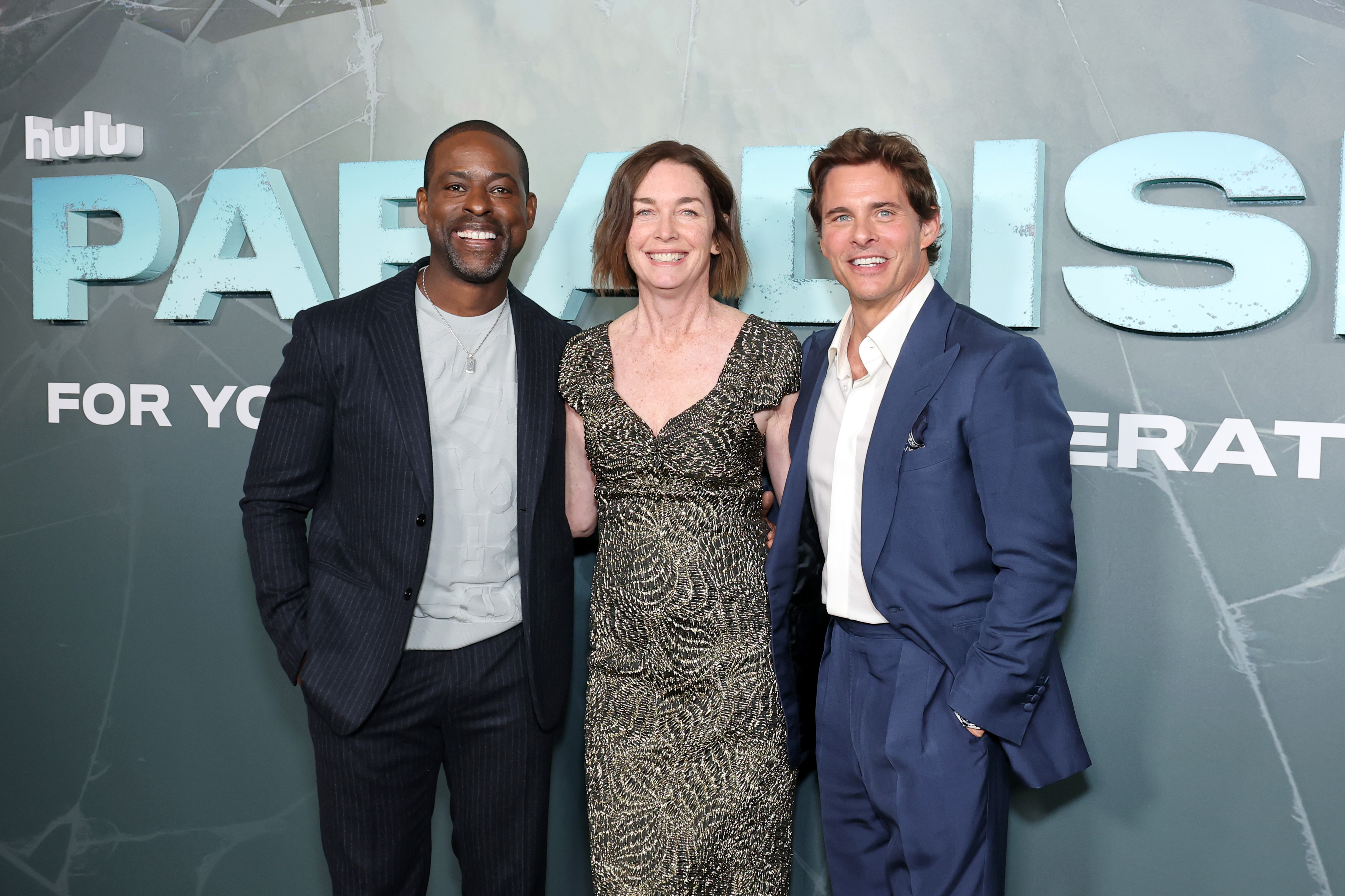 Sterling K. Brown, Julianne Nicholson and James Marsden attend Hulu's 'Paradise' Official FYC Event.
