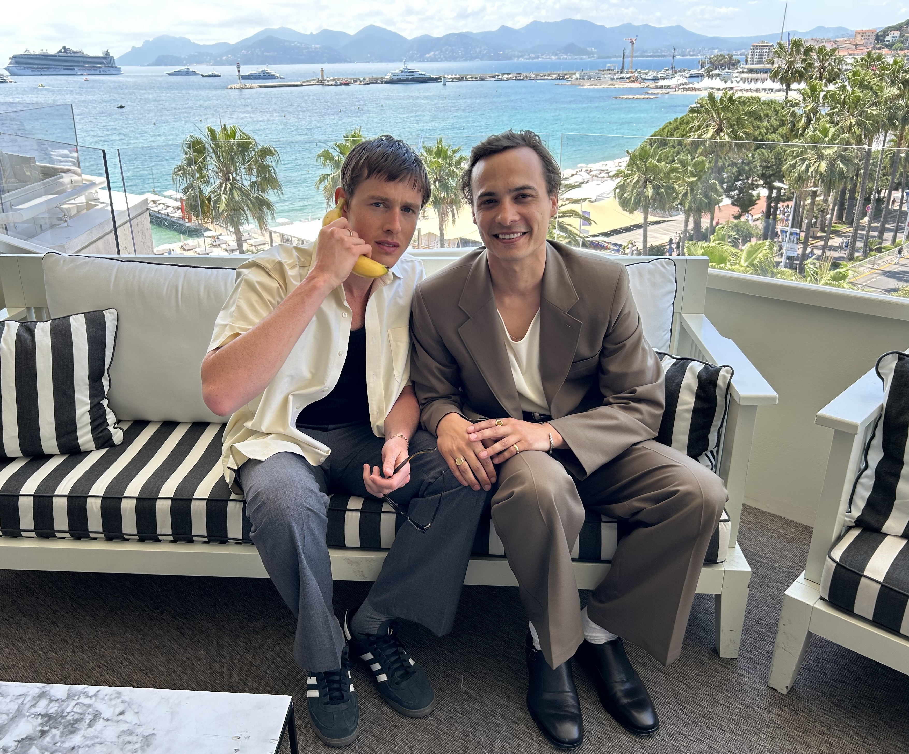 Harris Dickinson and Frank Dillane