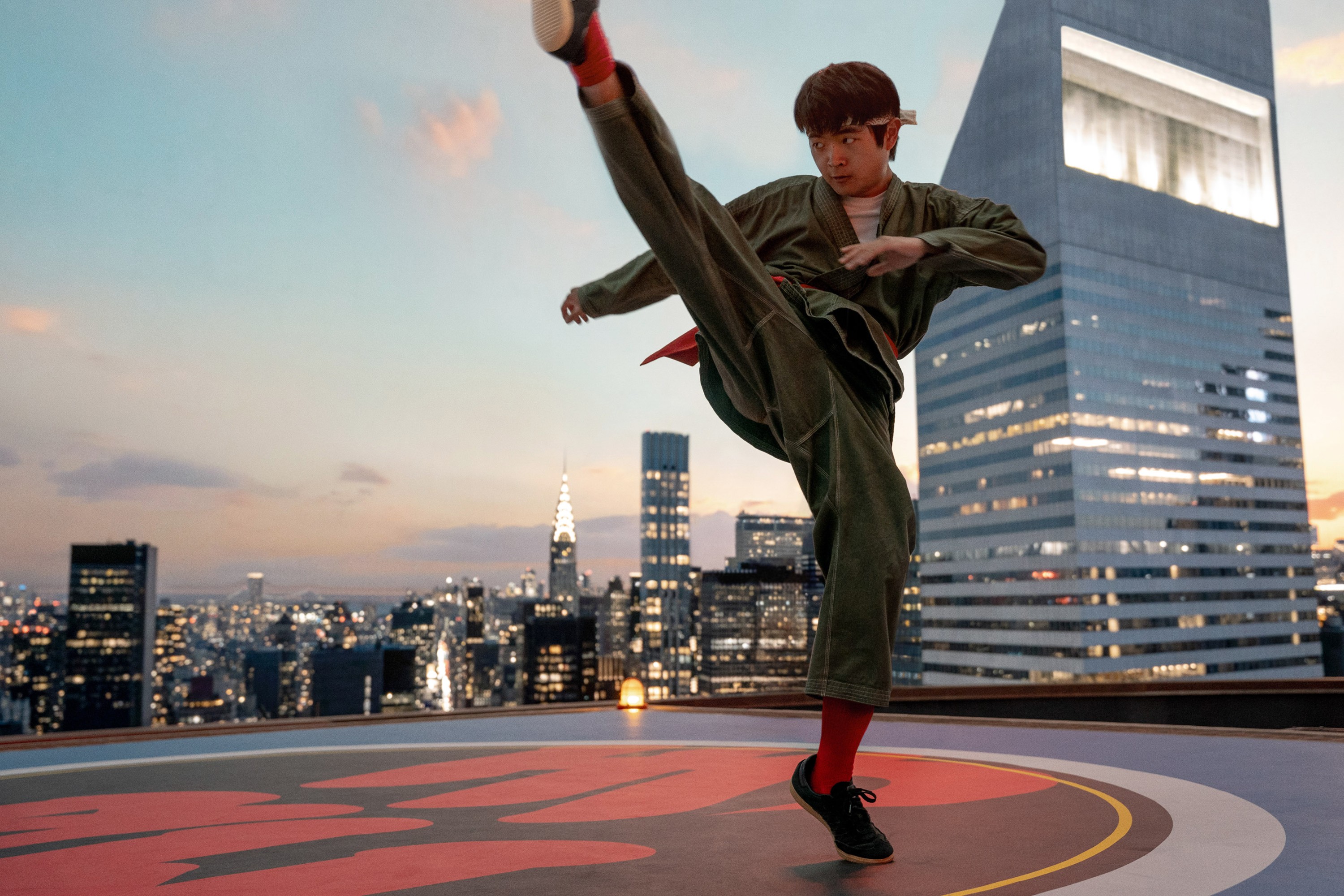 KARATE KID: LEGENDS, Ben Wang, 2025. ph: Jonathan Wenk / © Columbia Pictures /Courtesy Everett Collection