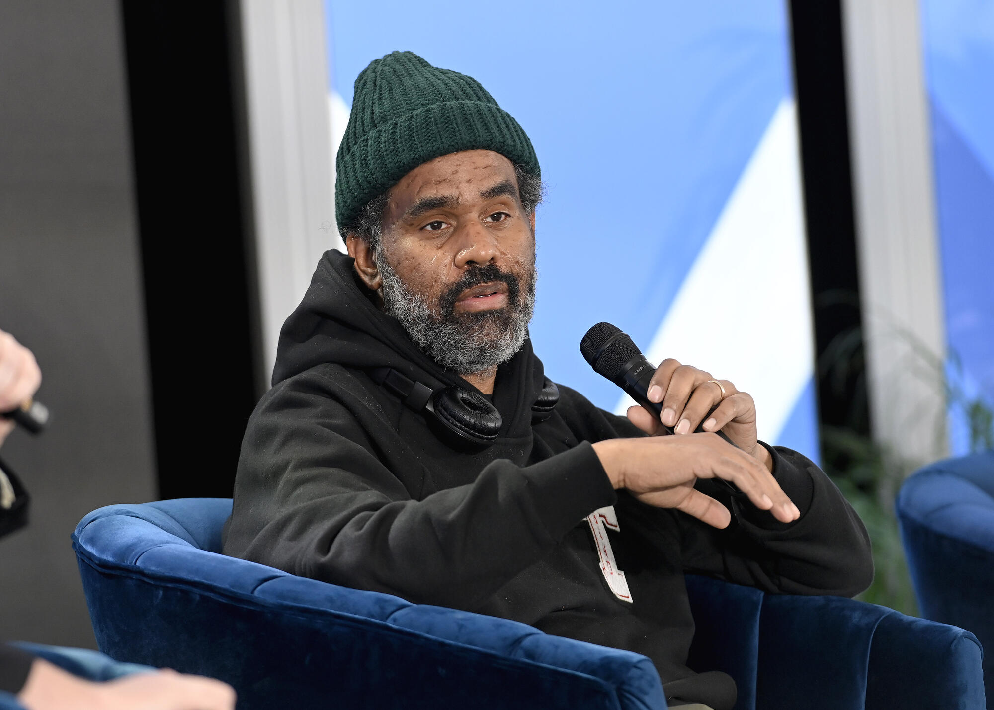 Sacha Jenkins (Director) onstage at the 2022 IndieWire FYC Consider This Brunch at the Citizen News on November 18th, 2022 in Hollywood, California.