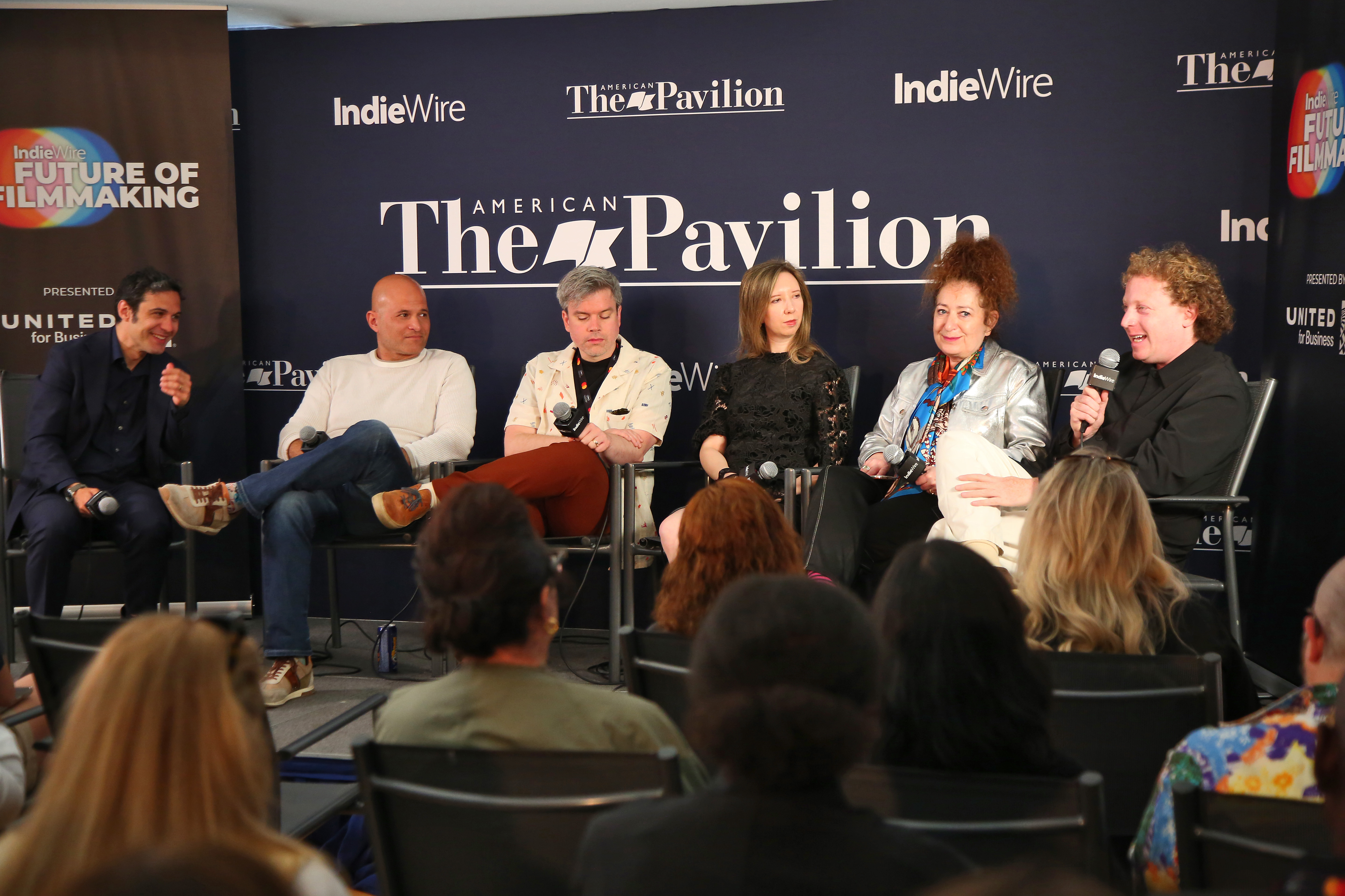 IndieWire's 'How to Survive and Thrive in the Age of AI' panel at the American Pavilion