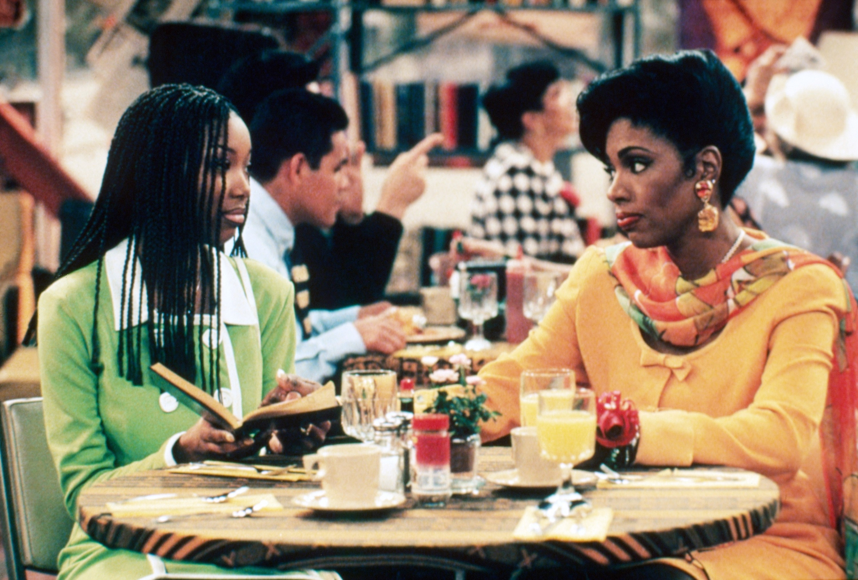 MOESHA, Brandy Norwood, Sheryl Lee Ralph, 'Mother's Day', (Season 1, ep. 112, aired May 7, 1996), 1996-2001. photo: Carin Baer / ©Paramount Television / Courtesy Everett Collection
