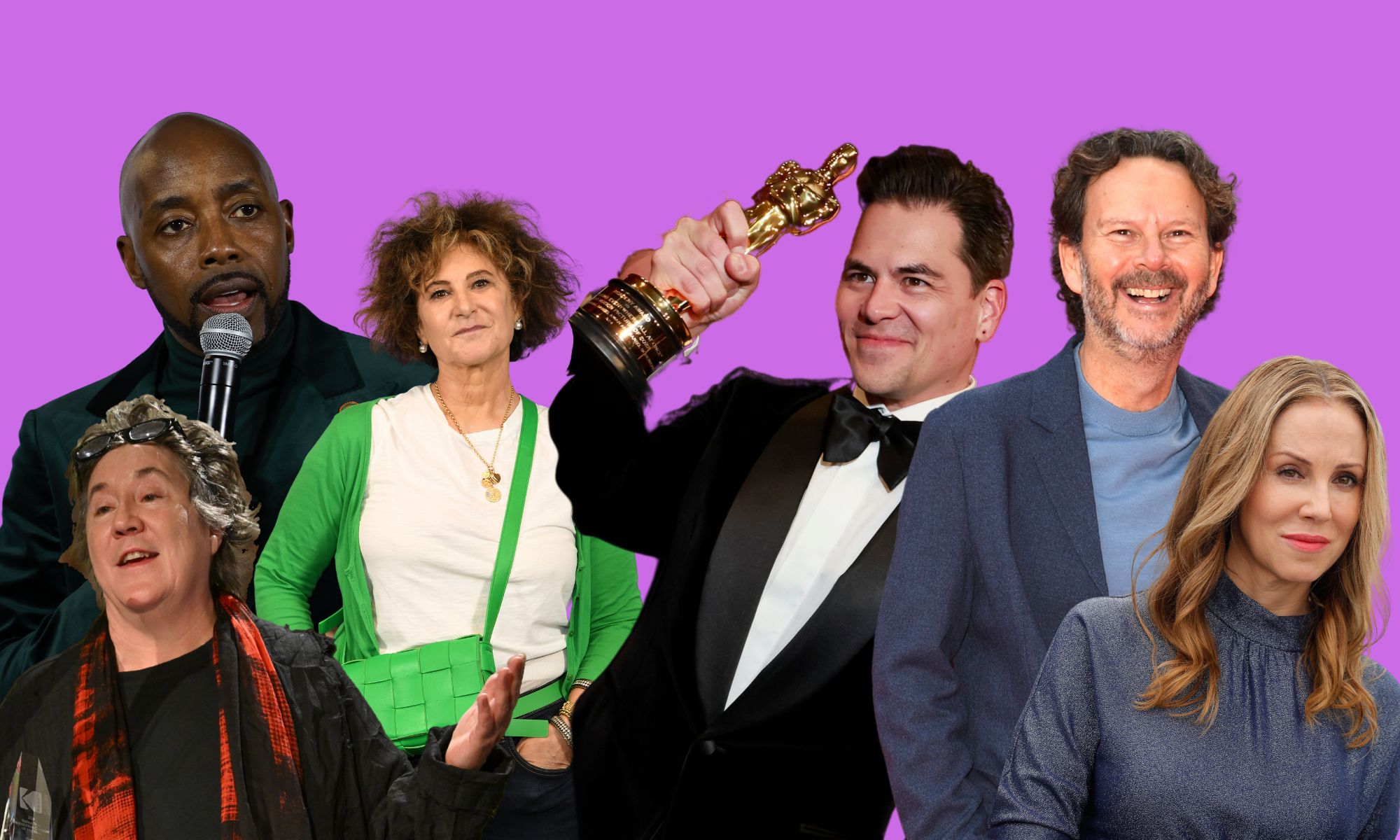Christine Vachon, Will Packer, Amy Pascal, Jonathan Wang, Ram Bergman, and Mary Parent