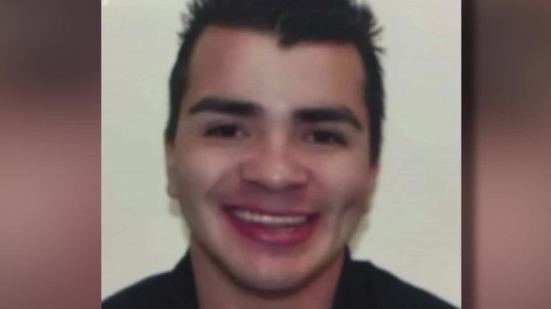 David Meza smiles