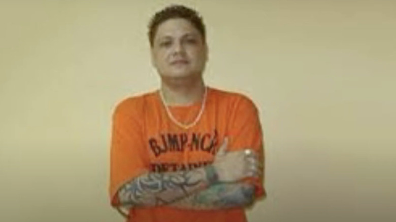 Dennis Da Silva wears an orange T-shirt