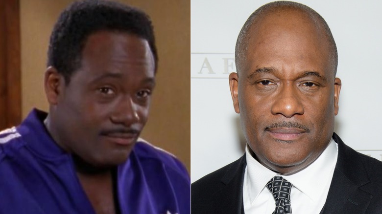 Gregory Alan Williams in "Baywatch" (left) and in 2017 (right)
