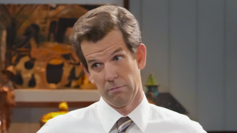 Pastor Jeff looking concerned in "Georgie and Mandy's First Marriage" (2025)