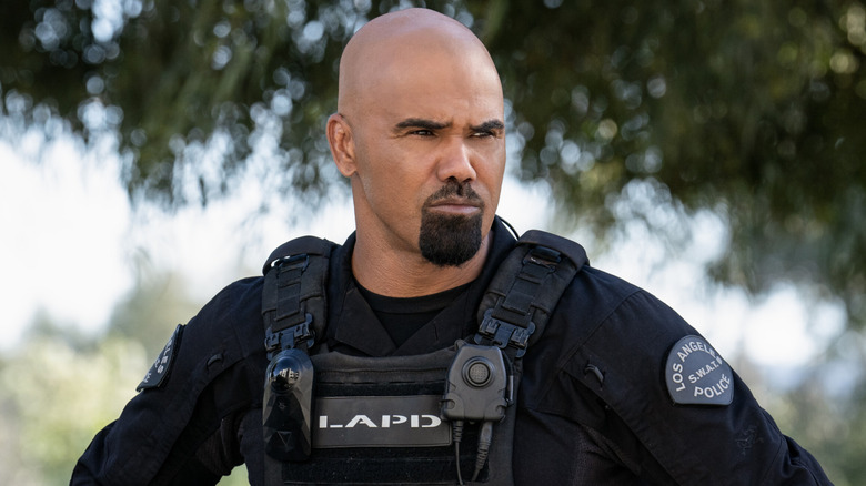 Hondo posing in "S.W.A.T."