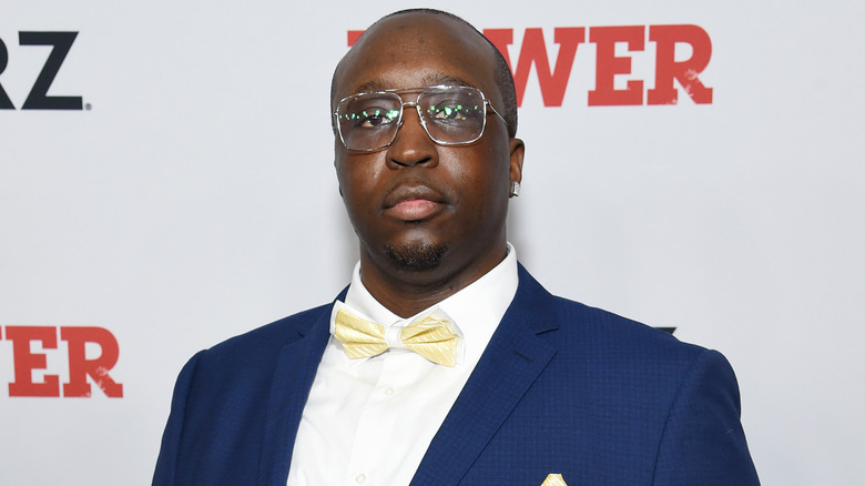 Isaiah Stokes on the red carpet at the 2019 premiere of "Power" Season 6