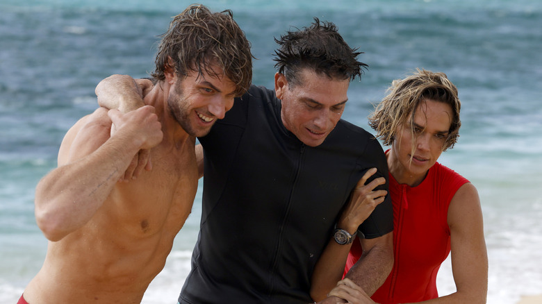 Em and Will help out a beleaguered swimmer in "Rescue: HI-Surf"