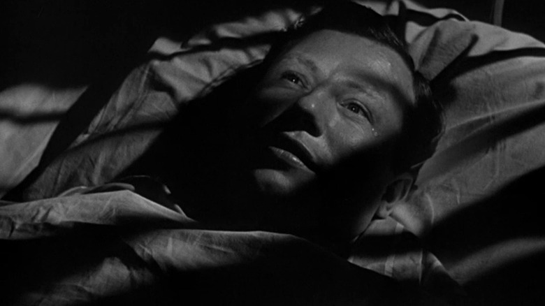 Homer Parrish preparing to sleep in The Best Years of Our Lives