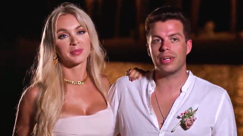 Yara and Jovi in a confessional in "90 Day: The Last Resort"
