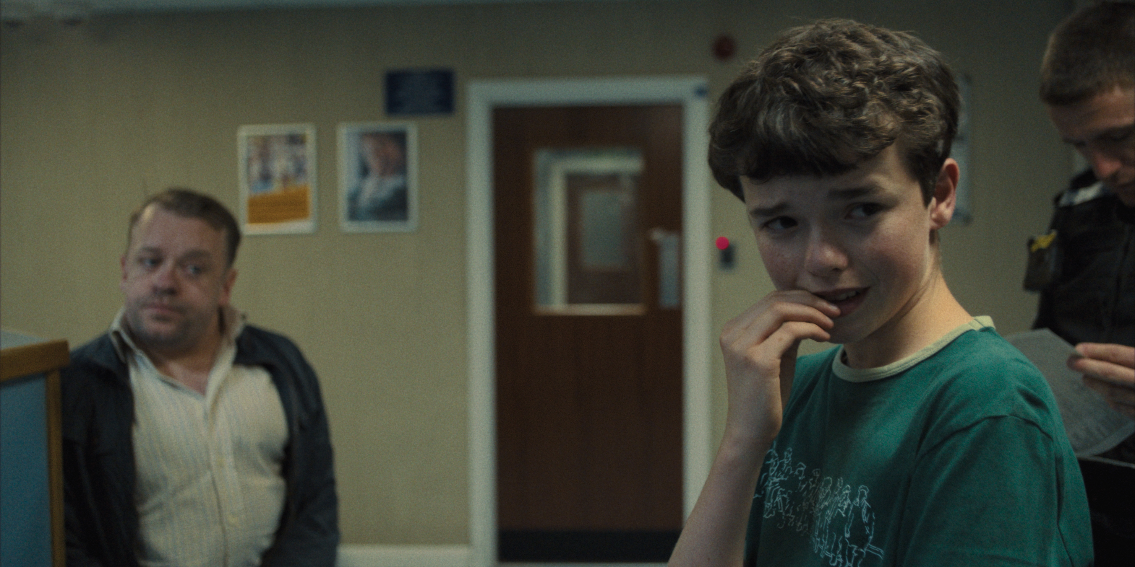 Adolescence. Owen Cooper as Jamie Miller in Adolescence. Cr. Courtesy of Netflix © 2024