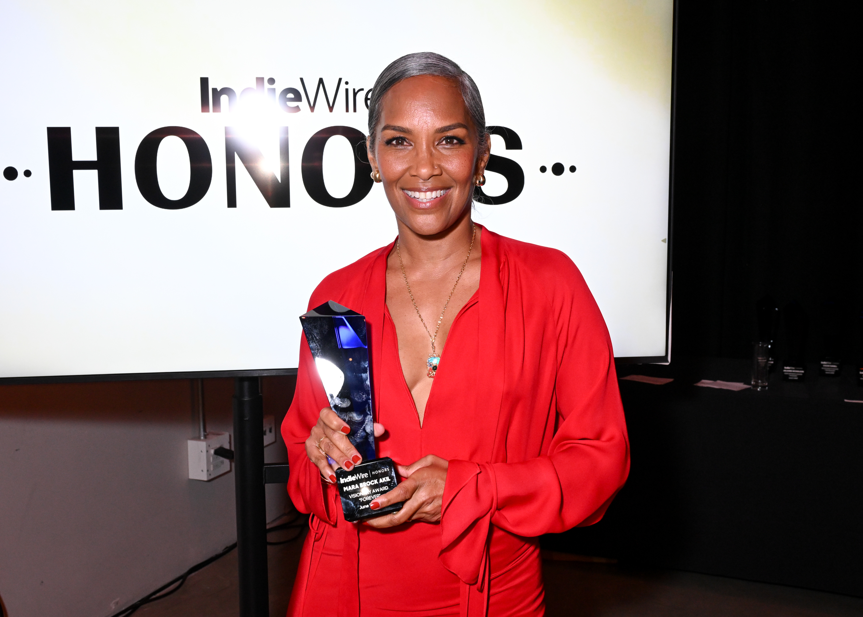 Mara Brock Akil at IndieWire Honors Television 2025 held at NeueHouse Hollywood on June 05, 2025 in Los Angeles, California.