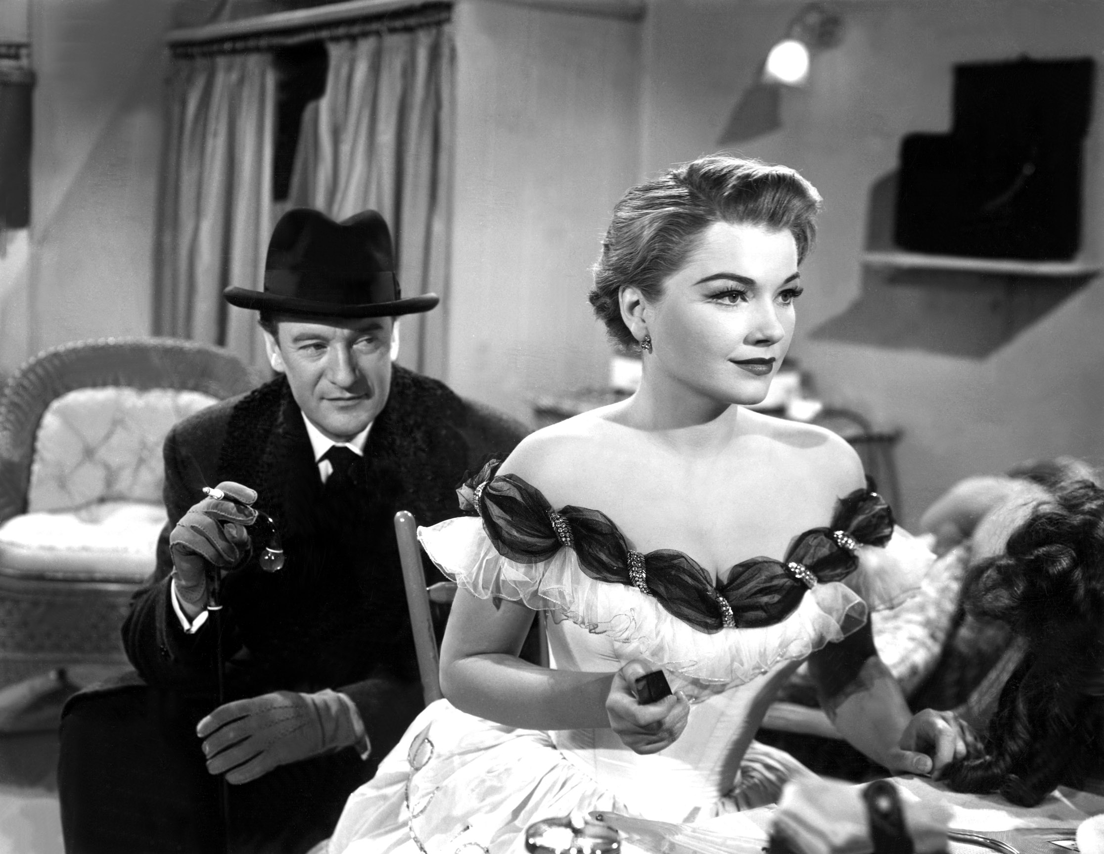 ALL ABOUT EVE, George Sanders, Anne Baxter, 1950. TM and Copyright © 20th Century Fox Film Corp. All rights reserved. Courtesy: Everett Collection.