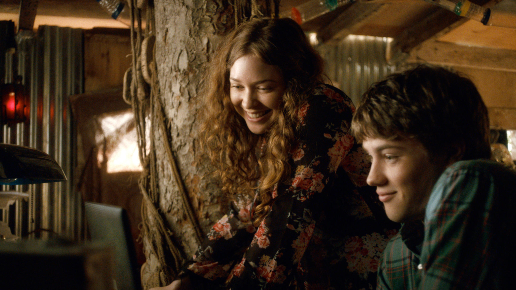 CLOSET MONSTER, from left, Sofia Banzhaf, Connor Jessup, 2015. © Strand Releasing / courtesy Everett Collection