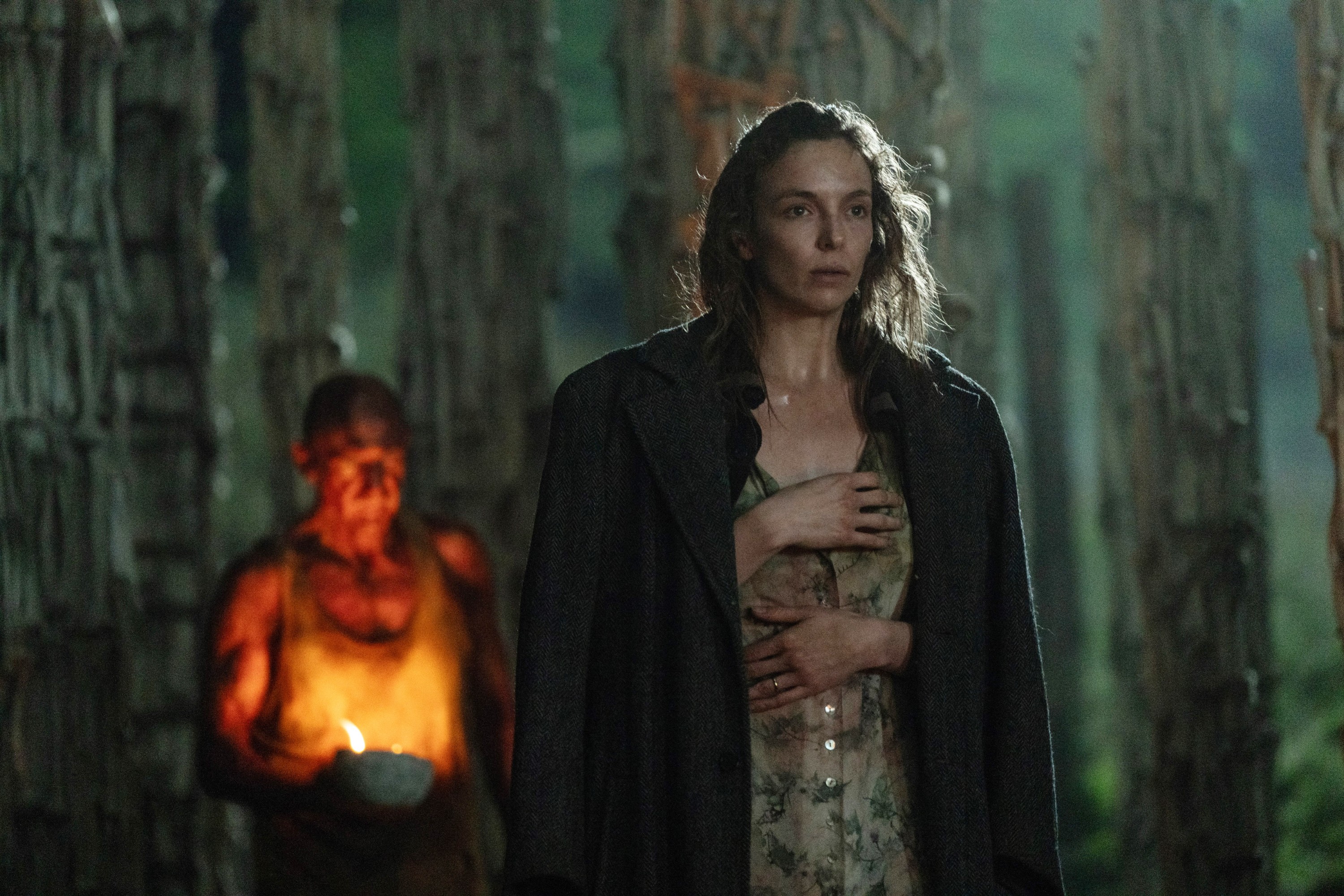 '28 Years Later', from left: Ralph Fiennes, Jodie Comer