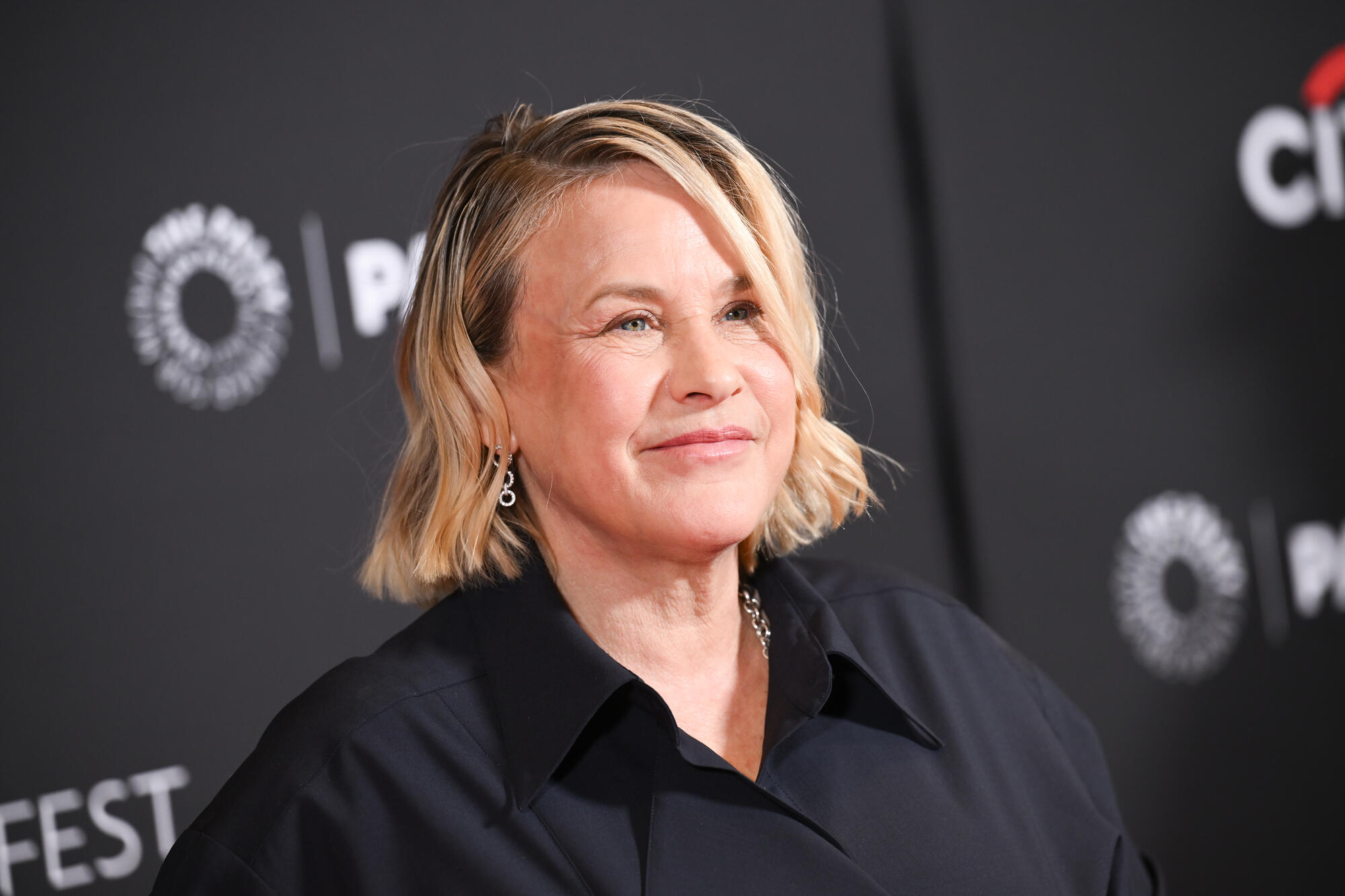 Patricia Arquette at the PaleyFest LA 2025 screening of "Severance" at the Dolby Theatre on March 21, 2025 in Los Angeles, California.