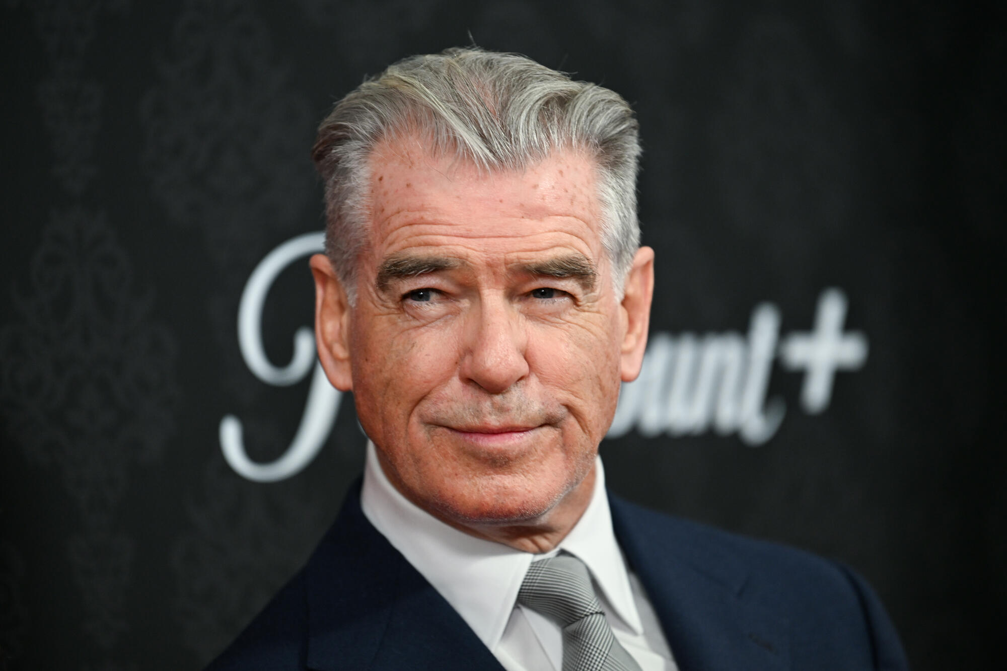 Pierce Brosnan at the Paramount+ "MobLand" New York Premiere at SVA Theatre on March 31, 2025 in New York, New York.