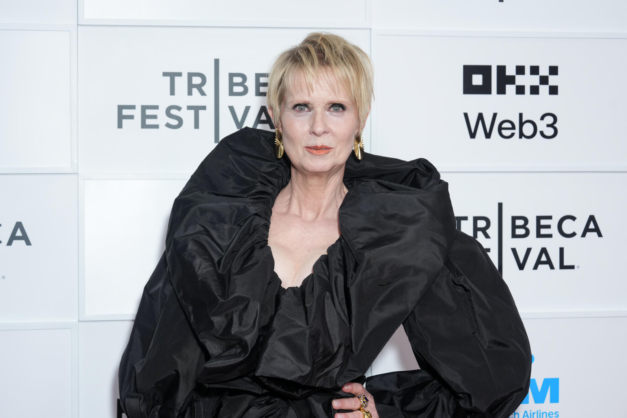 Cynthia Nixon at HBO’s “The Gilded Age” Season 3 premiere at the Tribeca Film Festival