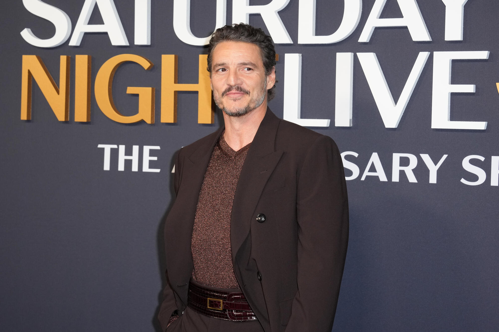 Pedro Pascal at SNL50: The Anniversary Special