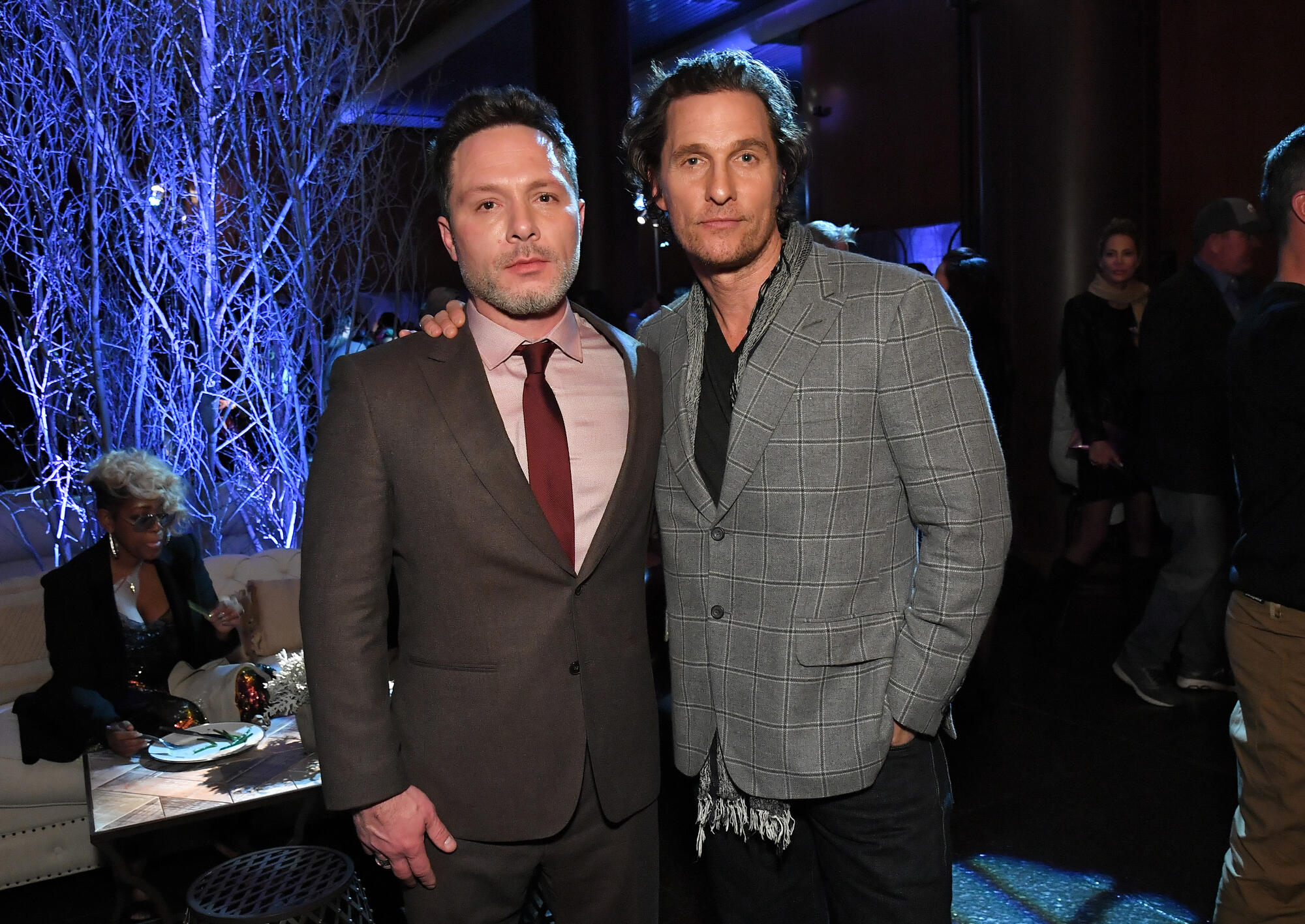 Nic Pizzolatto and Matthew McConaughey