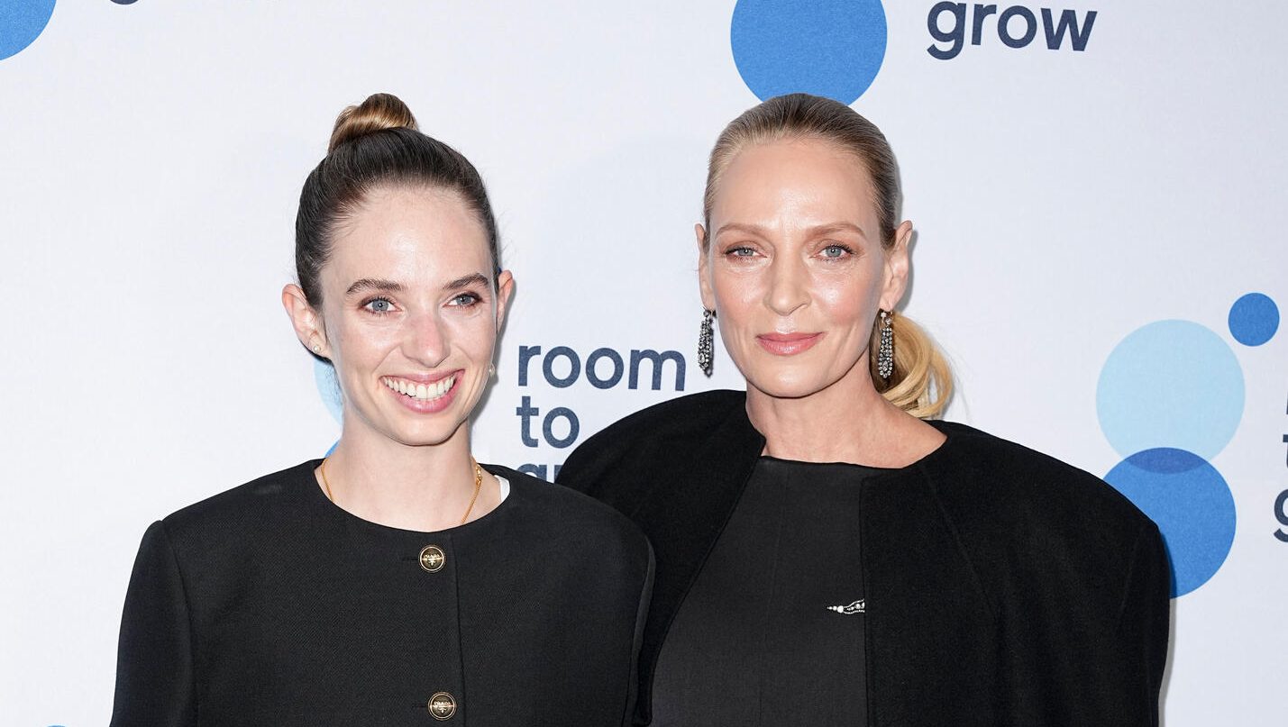 Maya Hawke and Uma Thurman in 2023