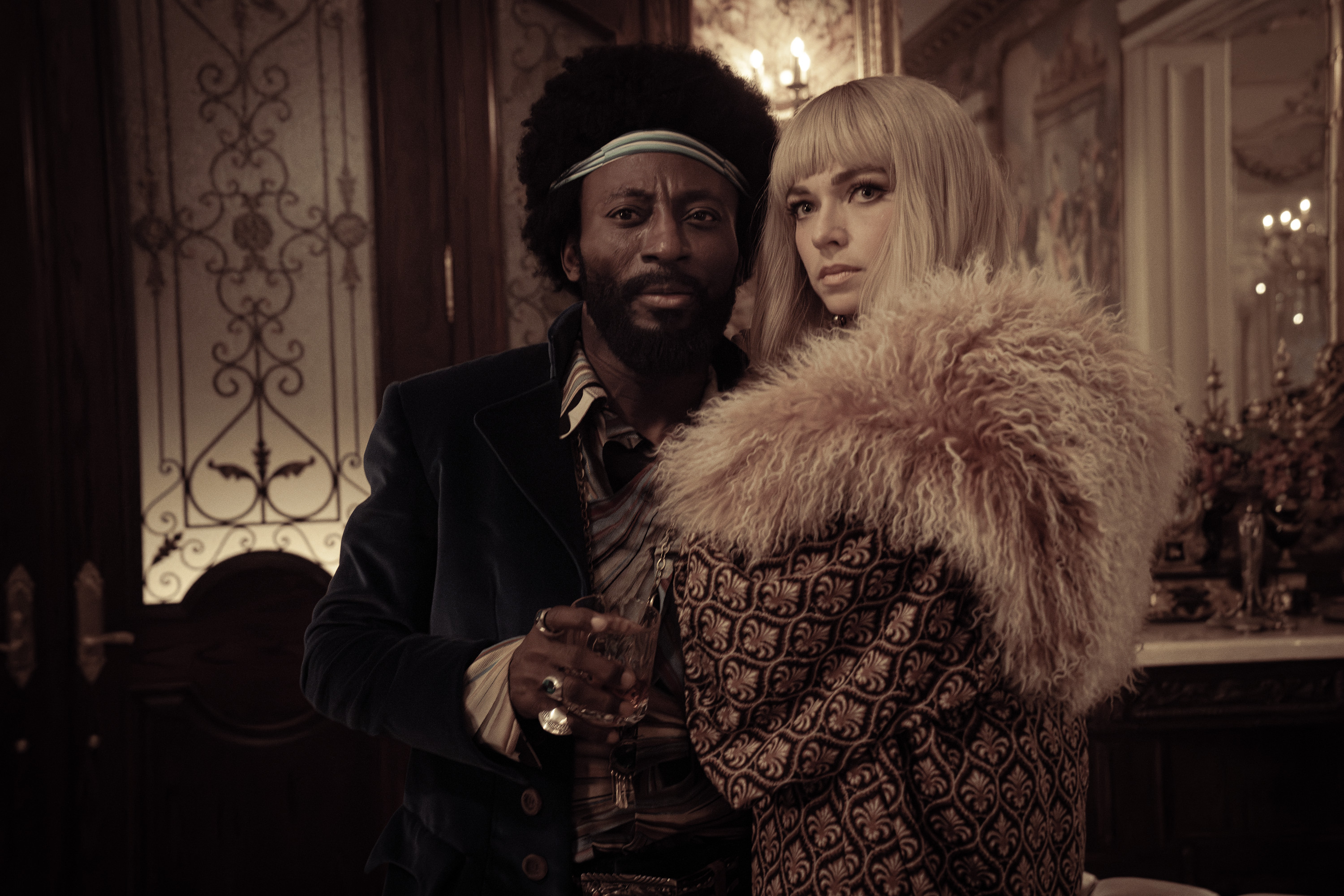 L to R Babs Olusanmokun as Dr. M’Benga and Jess Bush as Chapel in season 3 , Episode 4 of Strange New Worlds streaming on Paramount+. Photo Credit: Marni GrossmanParamount+