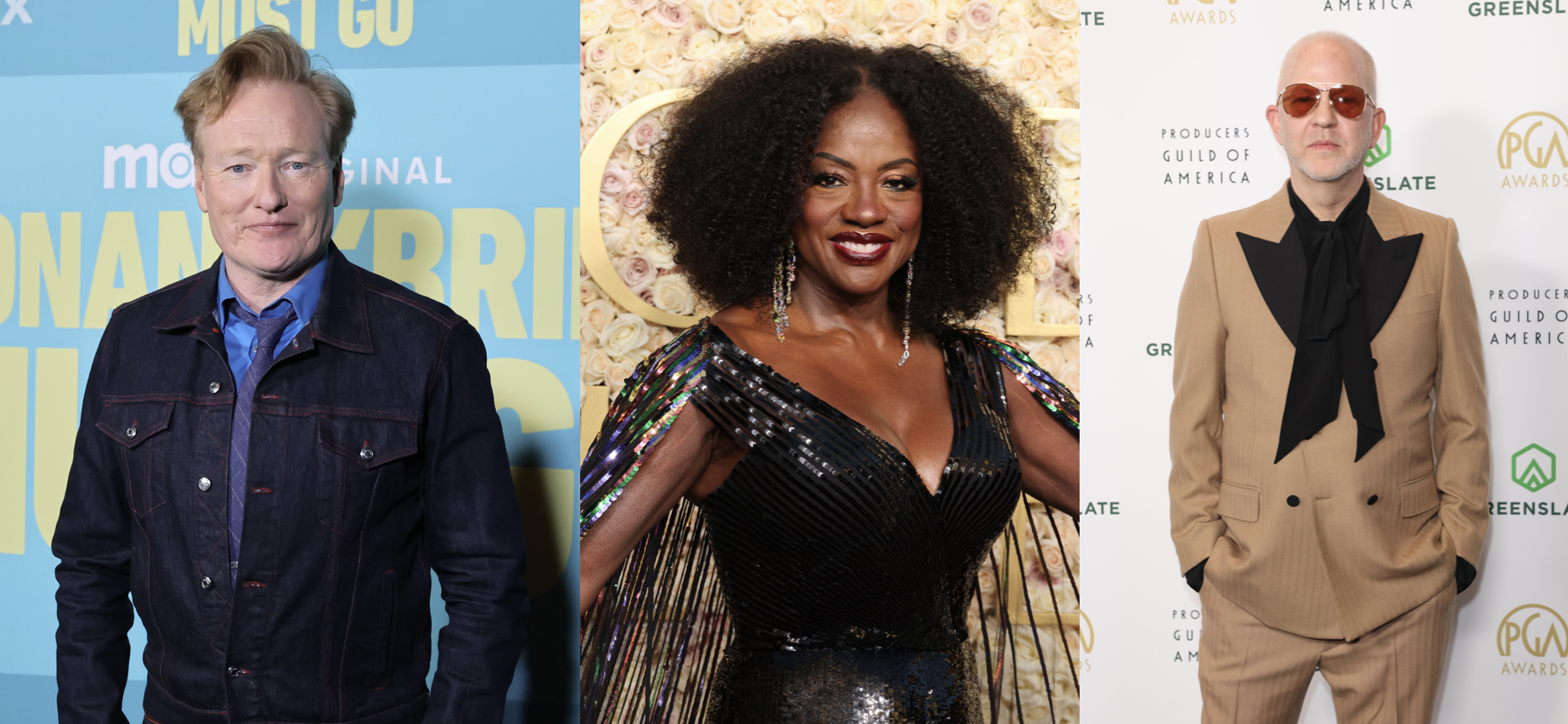 Conan O'Brien, Viola Davis, and Ryan Murphy