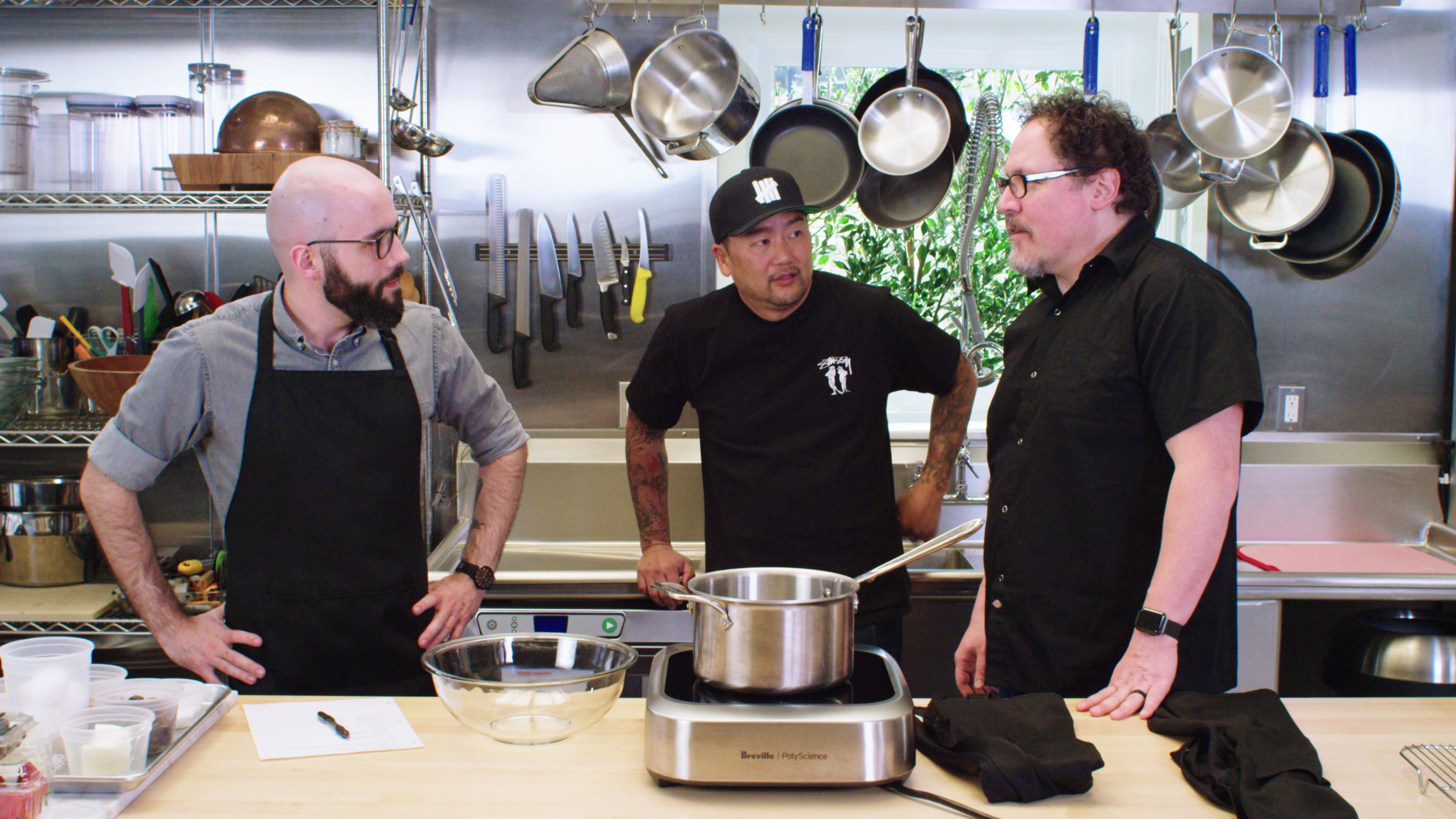 Andrew Rea on Netflix's 'The Chef Show' with Roy Choi and Jon Favreau