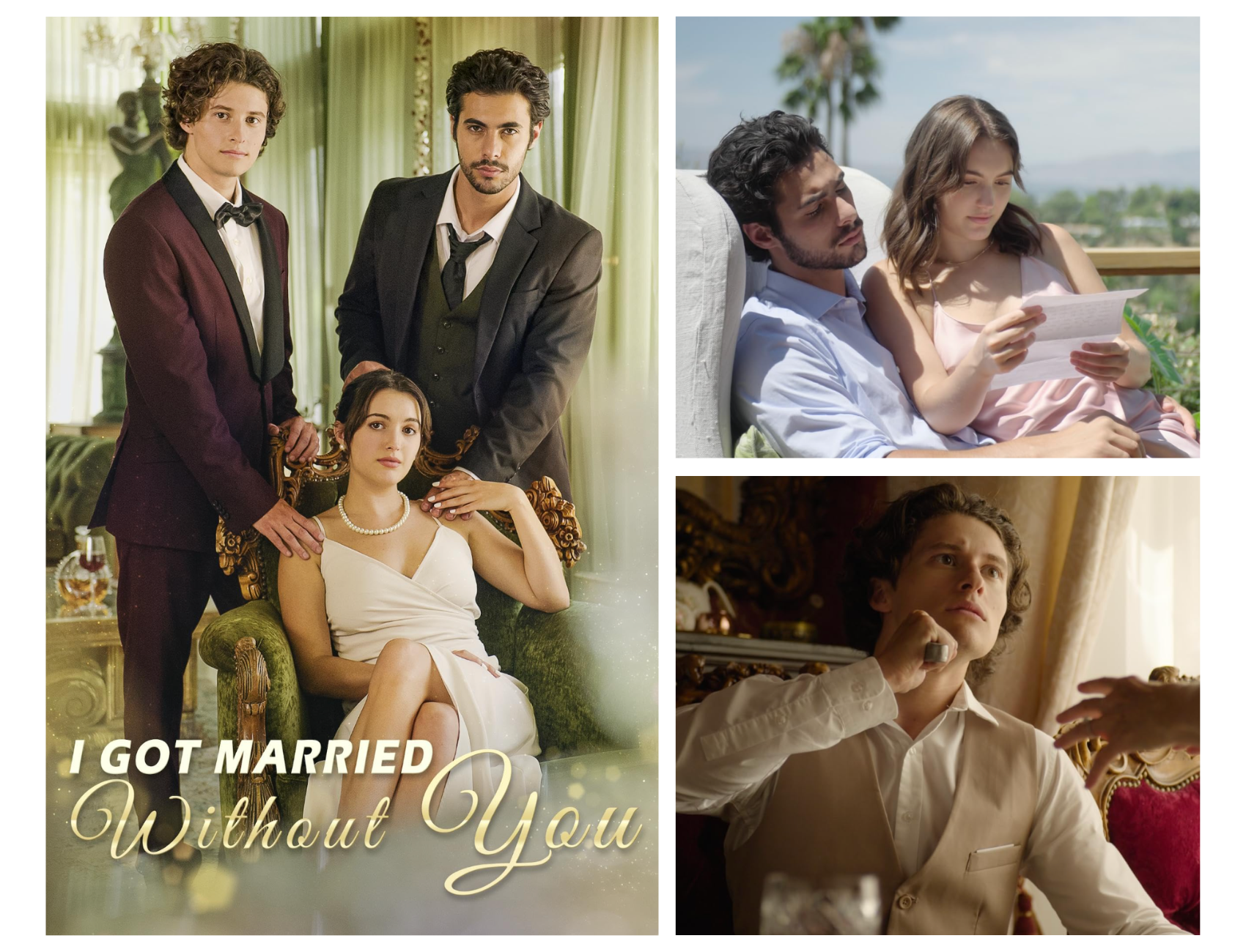 Images from the ReelShort vertical drama 'I Got Married Without You'