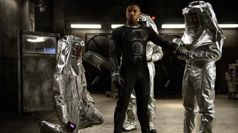 Johnny Storm prepares to flame on in "Fantastic Four" (2015)