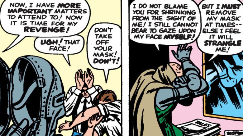 Victor Von Doom's lab exploding