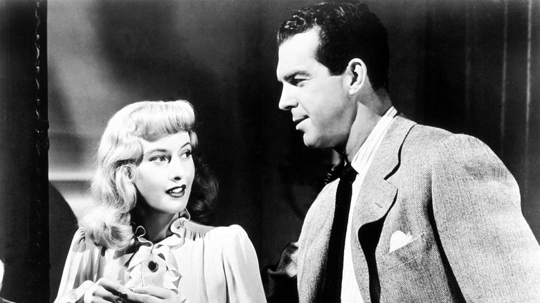 Phyllis and Walter plot their scheme in "Double Indemnity" (1944)
