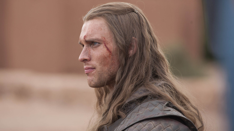 Daario Naharis in profile in "Game of Thrones"