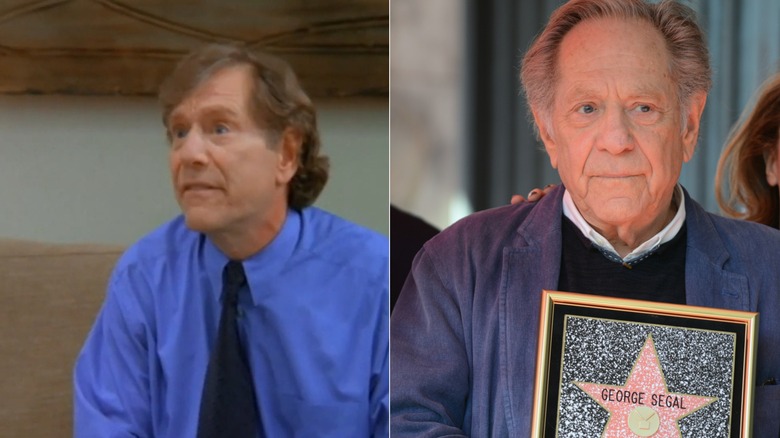Jack and George Segal side by side