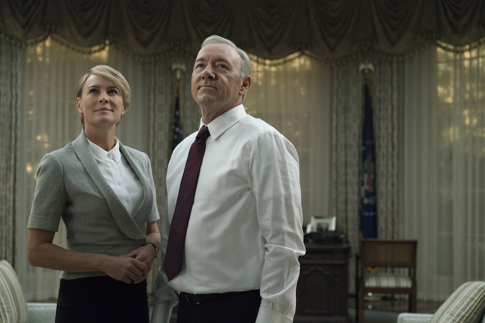 'House Of Cards,' Season 5 Episode 1, Robin Wright, Kevin Spacey