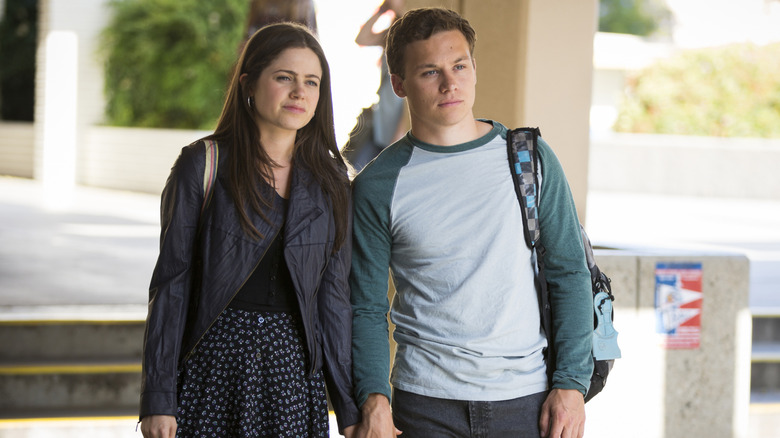 J and Nick stop and listen in "Animal Kingdom"