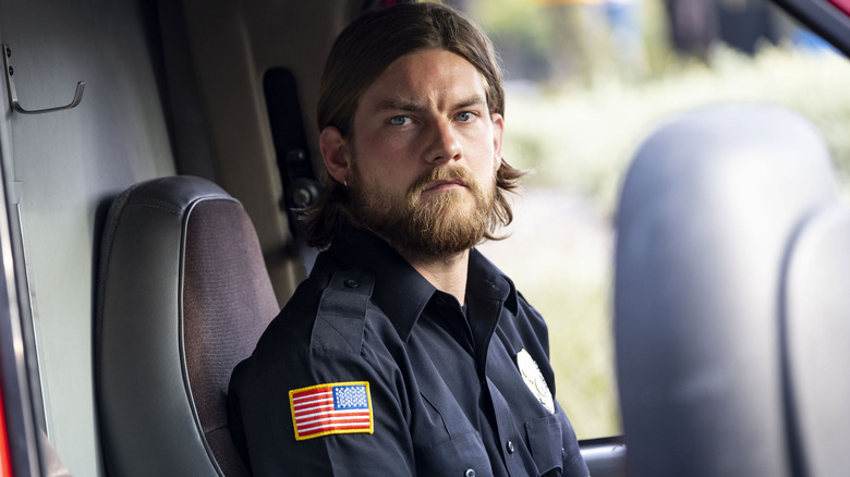 Deran in uniform in "Animal Kingdom"