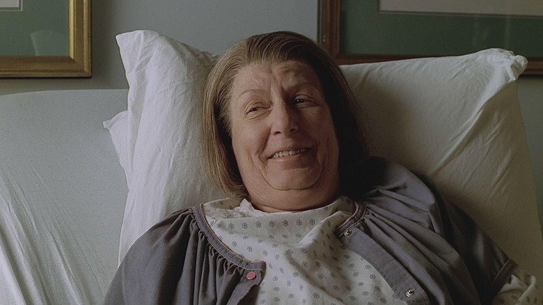 Livia Soprano lies in bed in "I Dream of Jeannie Cusamano"