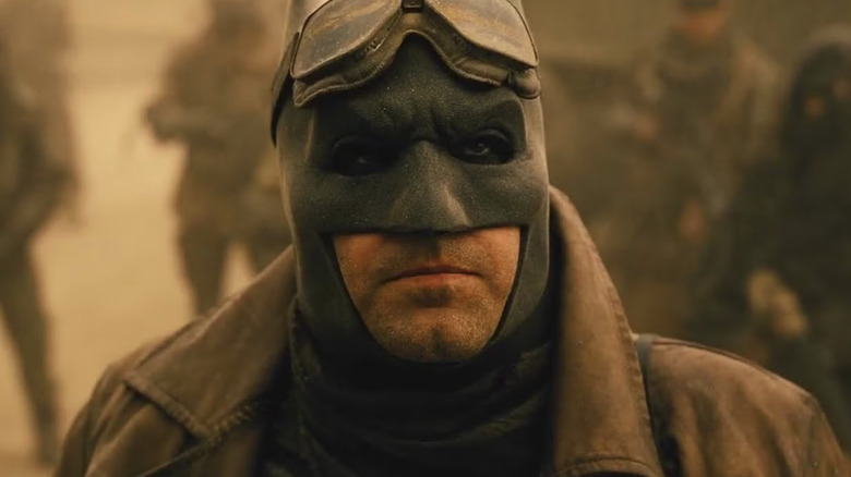 Knightmare Batman stands firm in "Batman v Superman: Dawn of Justice" (2016)