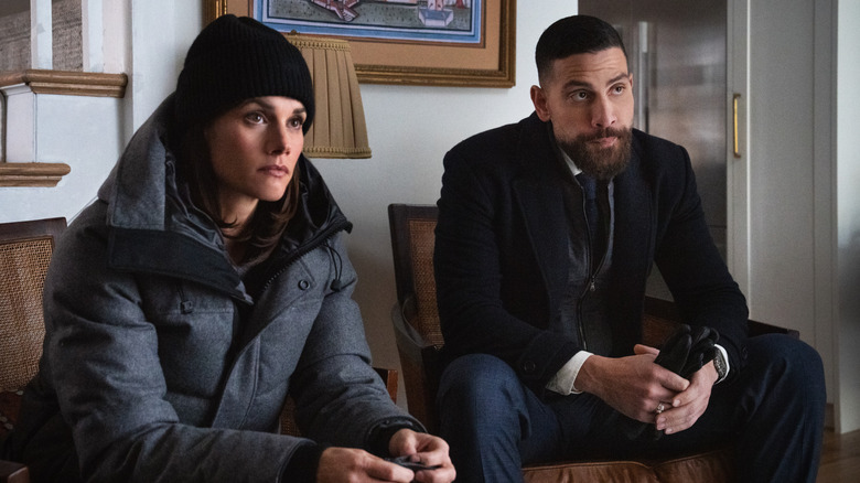 Maggie and OA listening in "FBI"