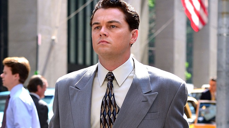 Leonardo DiCaprio as Jordan Belfort in The Wolf of Wall Street (2013)