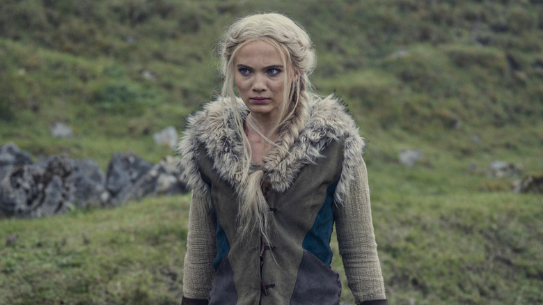 Ciri looking intense outside (2023)