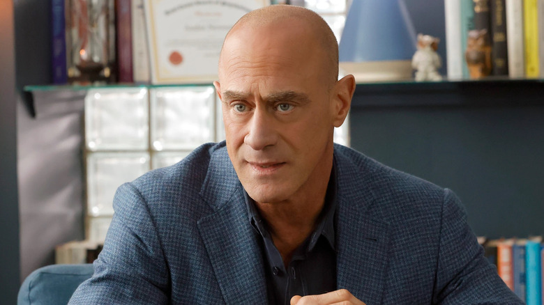 Stabler listens intently in "Law & Order: Organized Crime"